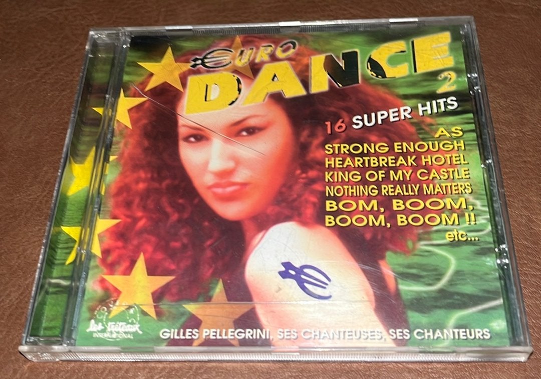 Euro Dance 2 - 16 Super Hits - CD - FR, CD & DVD, Vinyles | Dance & House, Enlèvement ou Envoi, Utilisé, Dance