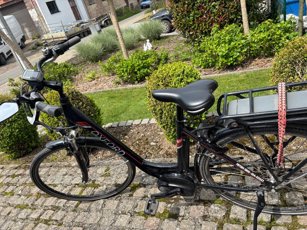 Elektrische Oxford damesfiets in zeer goede staat, Autres marques, Vitesses, Frein sur jante, Enlèvement