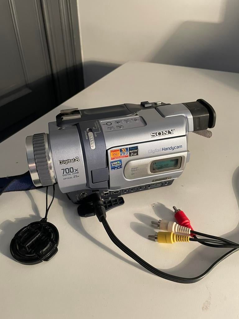 Camera sony handycam digital 8 hi8, Ophalen, Hi 8, (Video)band