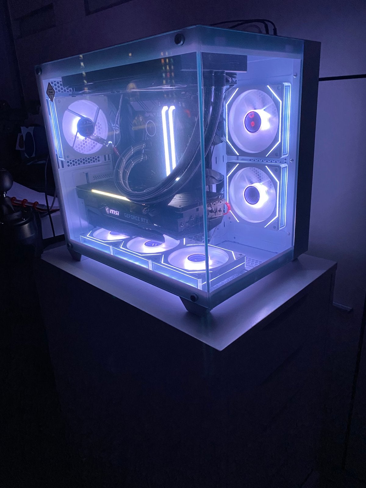 Gaming pc, RTX 3070ti.  AMD ryzen 9 5900x., Computers en Software, Desktop Pc's, Ophalen, Zo goed als nieuw, Gaming, SSD