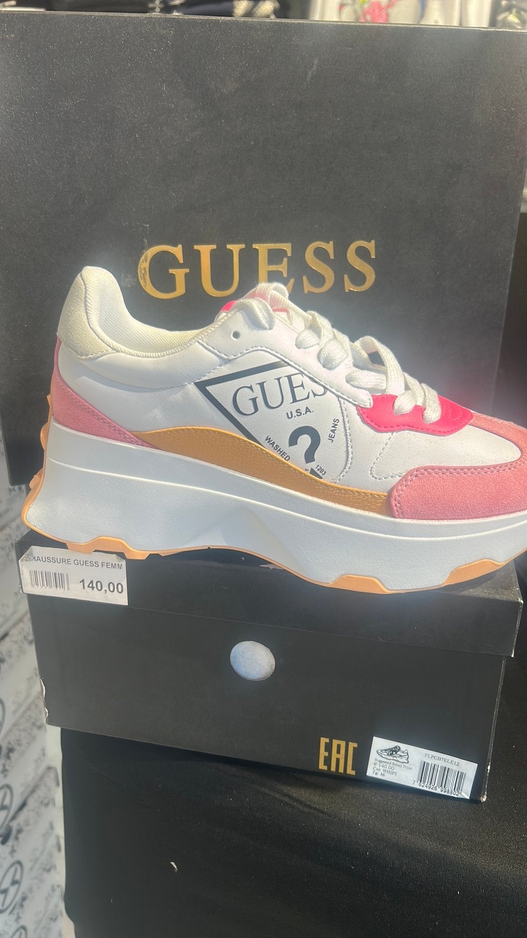 Basket guess multicolore, Enlèvement, Neuf