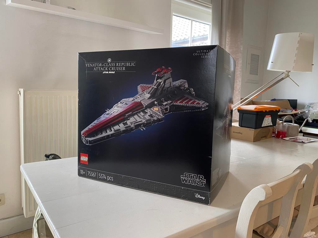 Lego Sealed Star Wars venator 75367, Ophalen of Verzenden, Nieuw