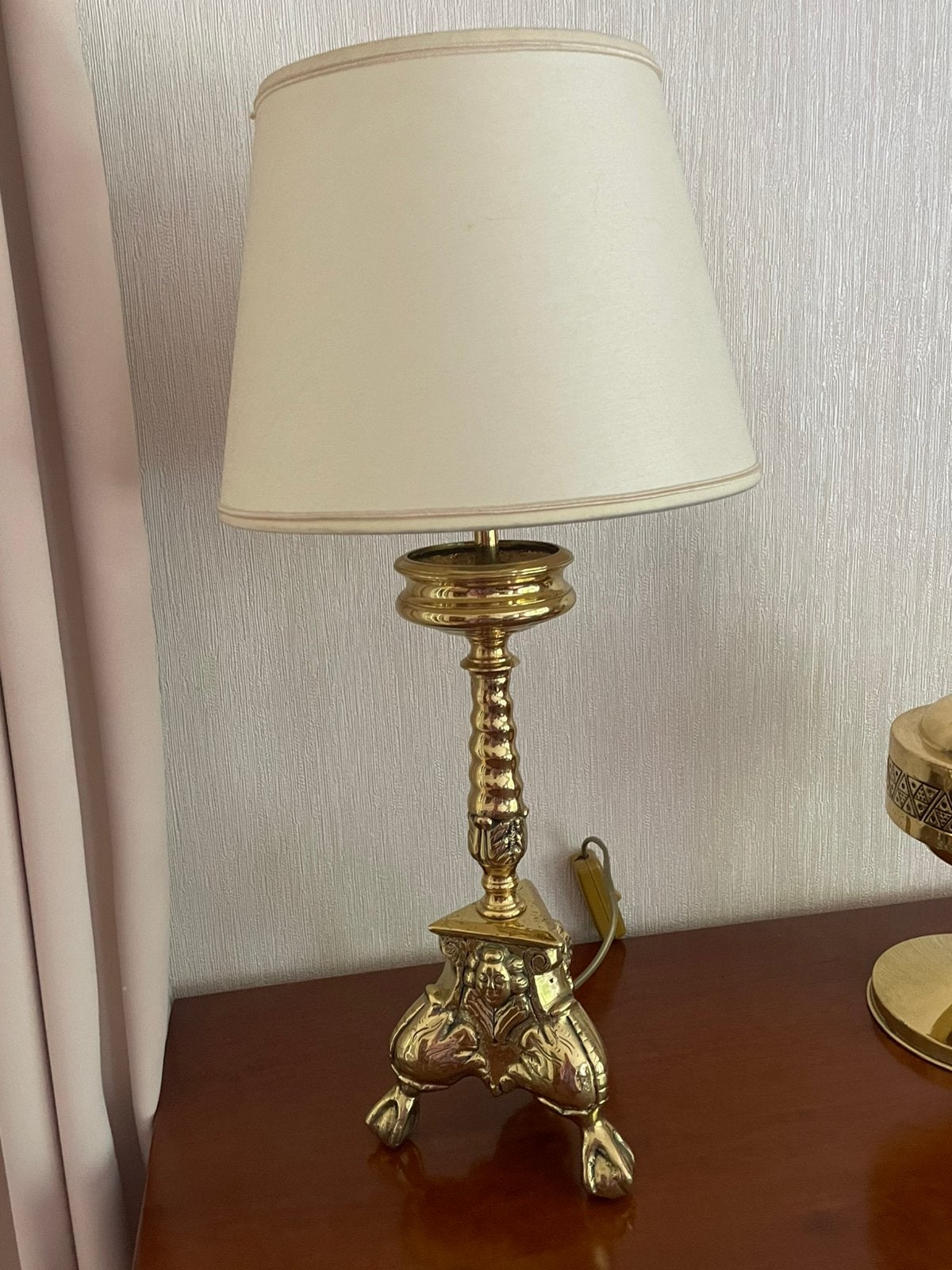 Lampe de table vintage, Maison & Meubles, Lampes | Lampes de table, Enlèvement, Comme neuf, Vintage