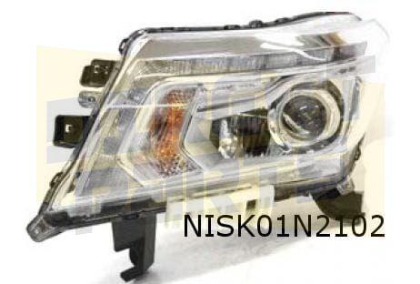 Nissan Navara koplamp Rechts (LED) Origineel  260104KD5A, -, Verzenden, -, Nieuw