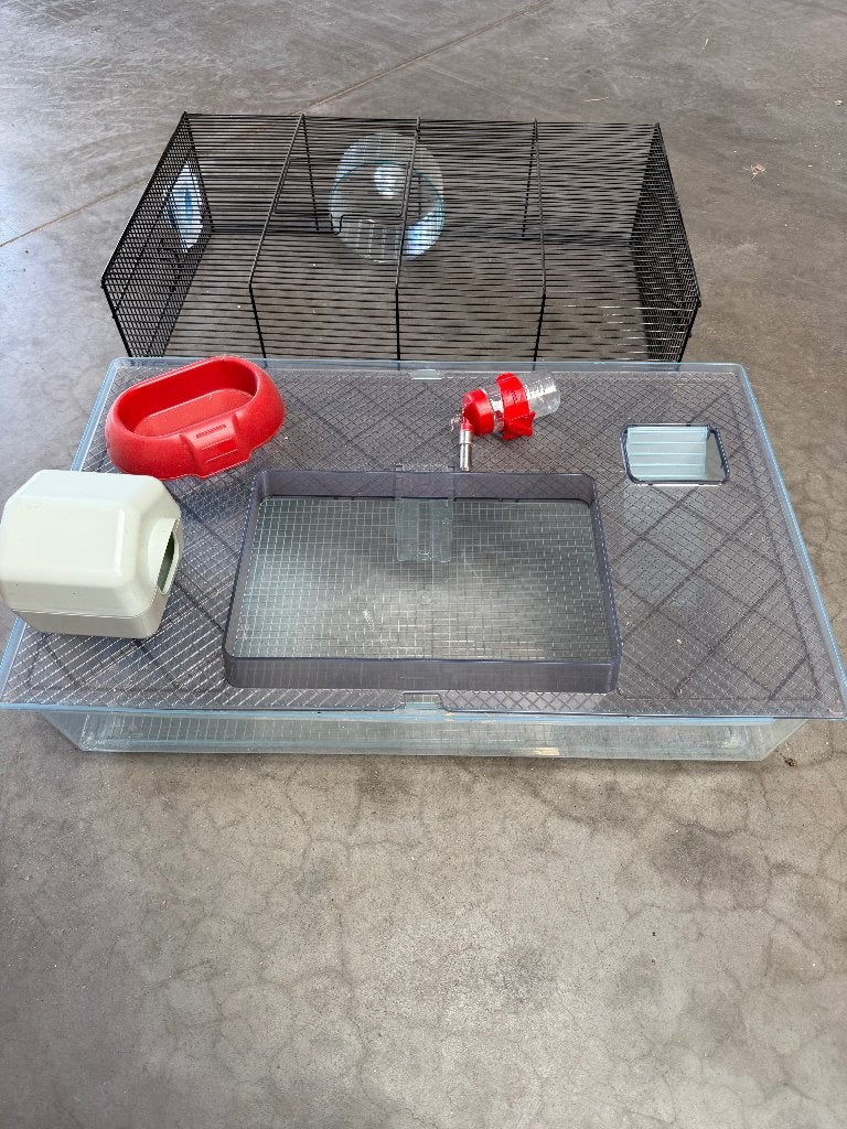 hamsterkooi, Dieren en Toebehoren, Kooi, Gebruikt, Ophalen, Minder dan 60 cm