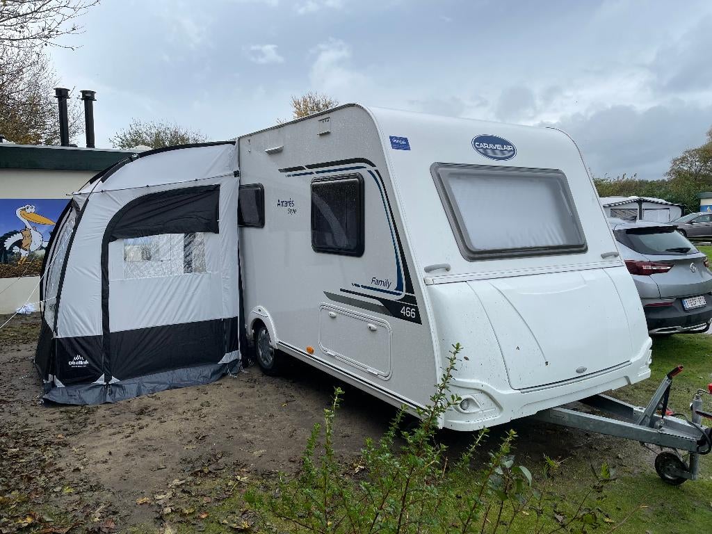 Kleine (inkom) voortent caravan, Enlèvement, Comme neuf