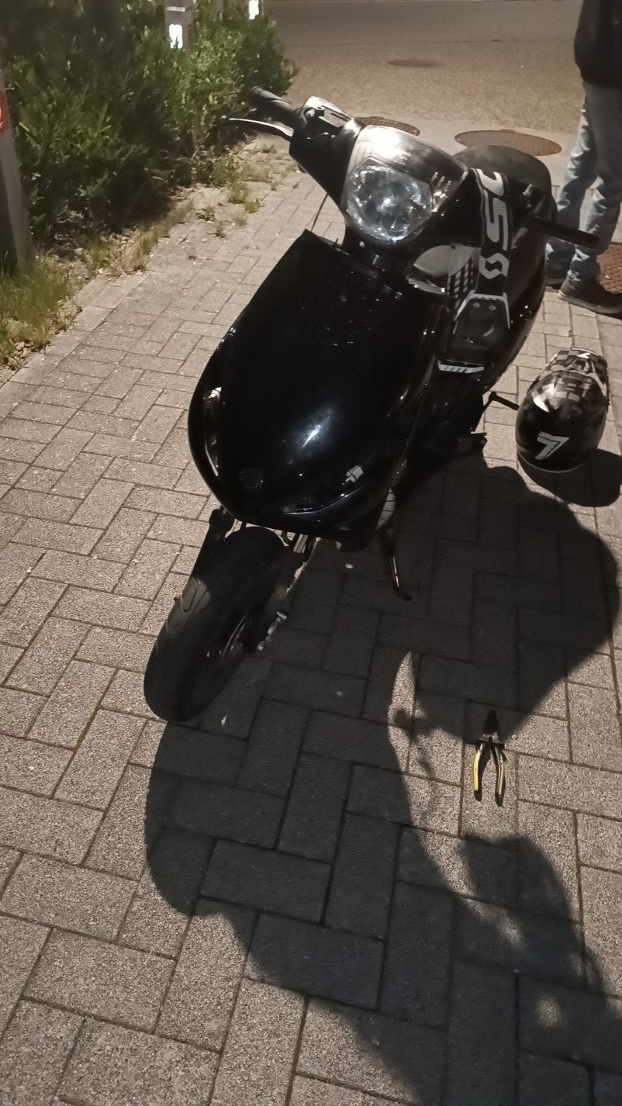 la souris city s met Piaggio zip kappen, Ophalen, Zip