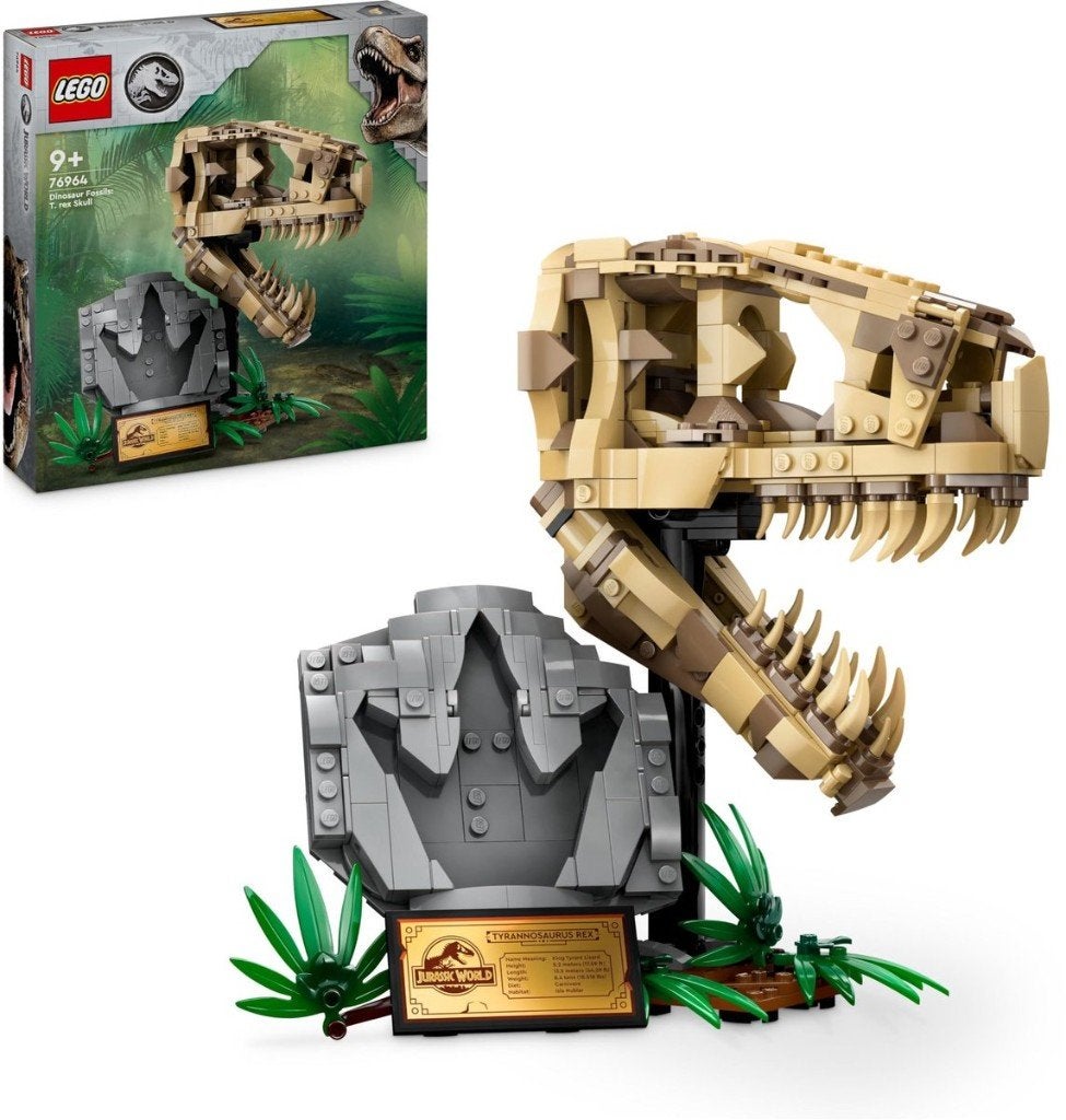 LEGO 76964 - Dinosaurusfossielen: T. rex schedel, Lego, Nieuw, Ophalen of Verzenden, Complete set