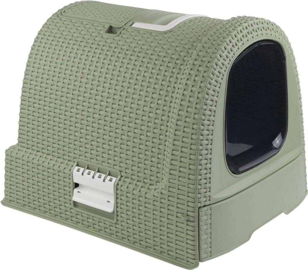 2 X nieuwe kattenbak Curver prijs per stuk misty green kleur, Ophalen, Nieuw