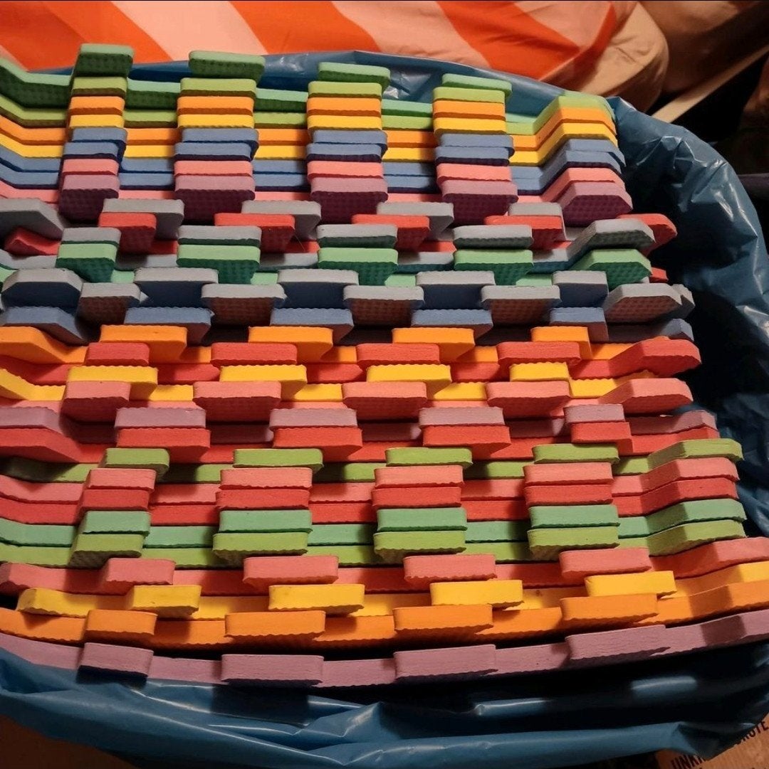 Puzzelmatten, Ophalen, Gebruikt