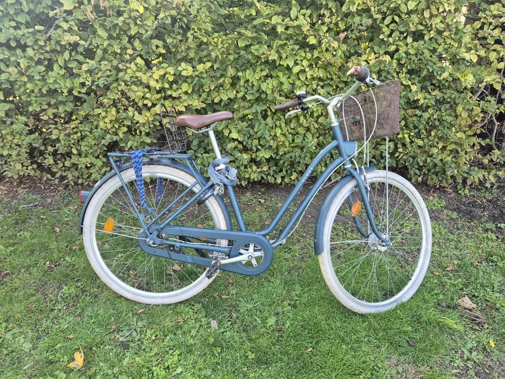Vélo Elops 540 pour femmes avec AxaLock et chaîne 130 cm, Vélos & Vélomoteurs, Autres marques, Vitesses, Frein sur jante, Enlèvement
