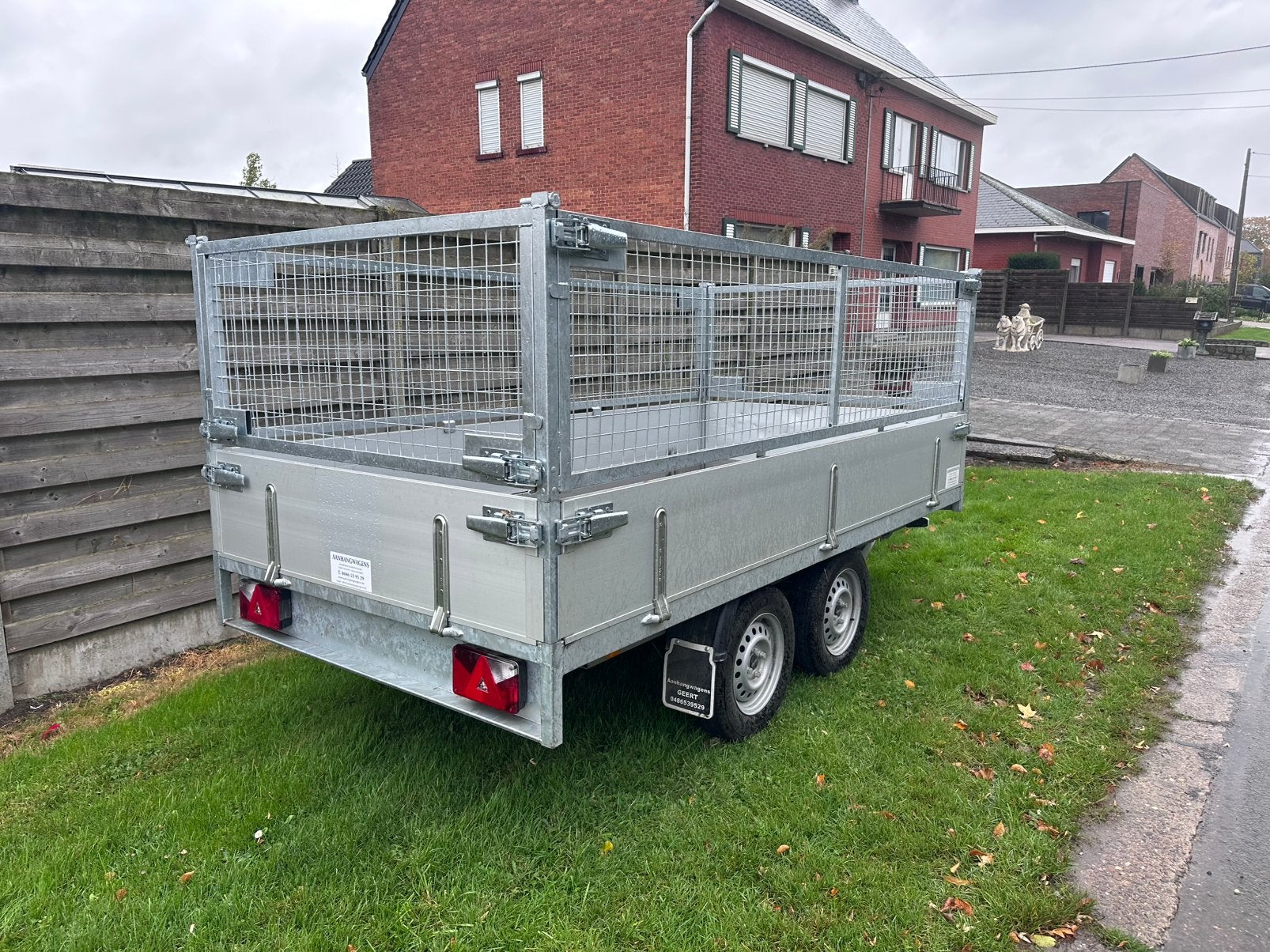 Bw kipper 750 kg als nieuw, Auto diversen, Ophalen, Zo goed als nieuw