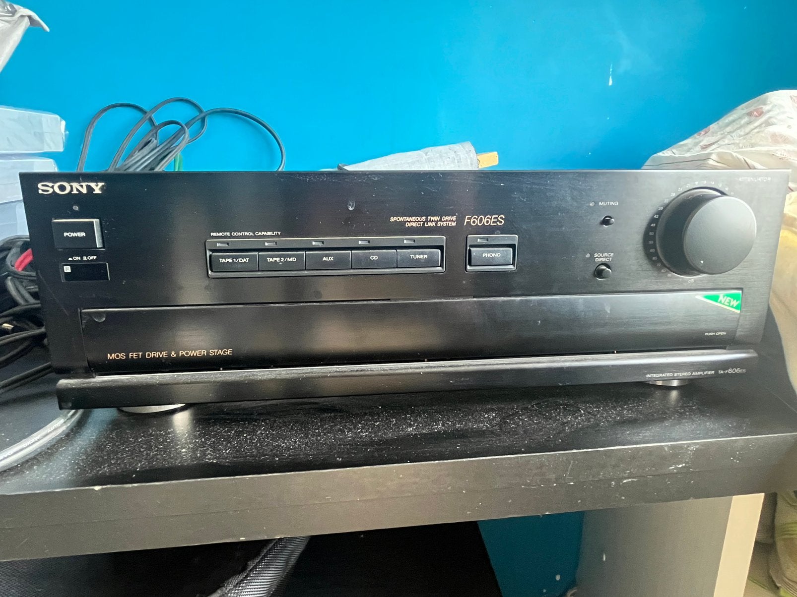 Ampli Sony haute fidélité, Audio, Tv en Foto, Versterkers en Ontvangers, Ophalen, Gebruikt, Sony, 120 watt of meer