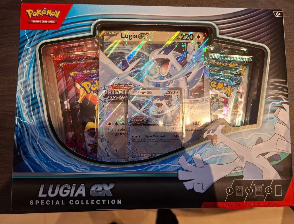 Lugia special collection box with prismatic stamp, Ophalen of Verzenden, Nieuw, Boosterbox