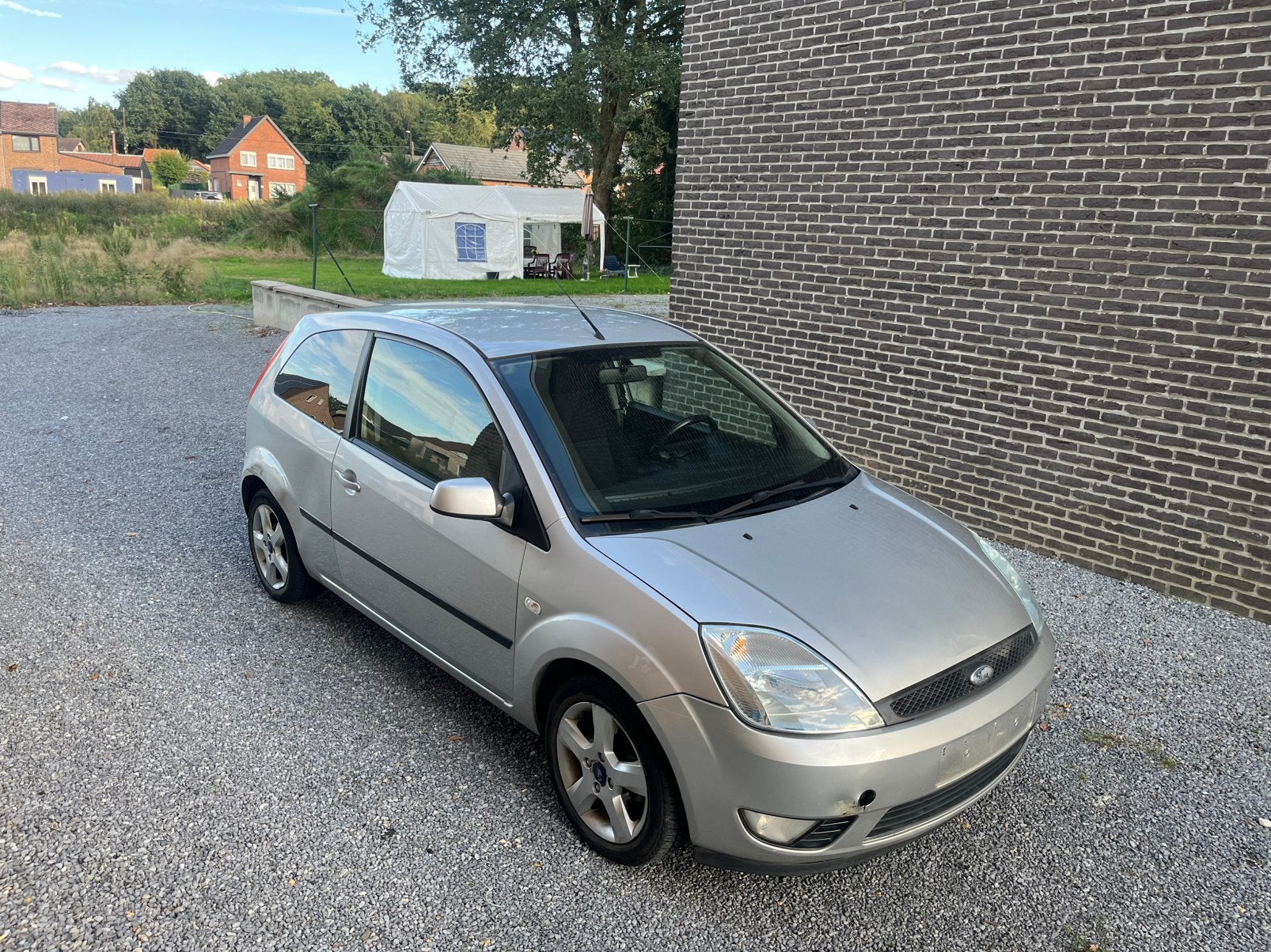 ✅Ford Fiesta ✅1.3 Benzine • AIRCO • ✅GEKEURD VOOR VERKOOP, Stof, Particulier, Euro 4, Zilver of Grijs