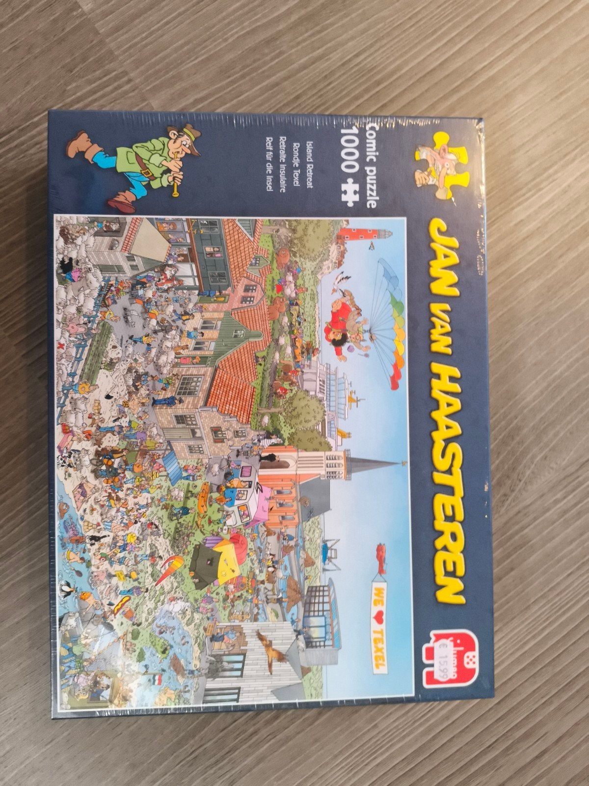 Jan Van Haasteren - Rondje Texel, Ophalen of Verzenden, 500 t/m 1500 stukjes, Nieuw, Legpuzzel