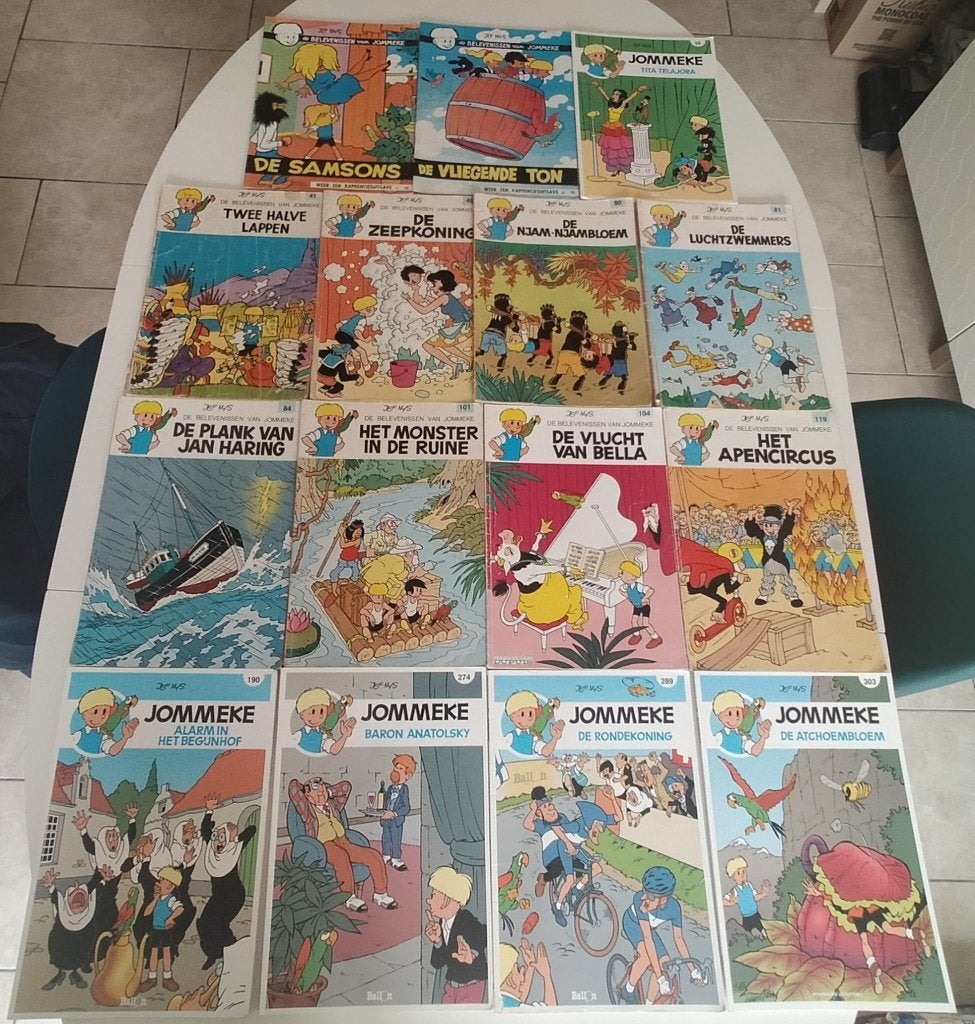 Strips Jommeke In Goede Staat, Plusieurs BD, Enlèvement, Comme neuf, Jef Nys.