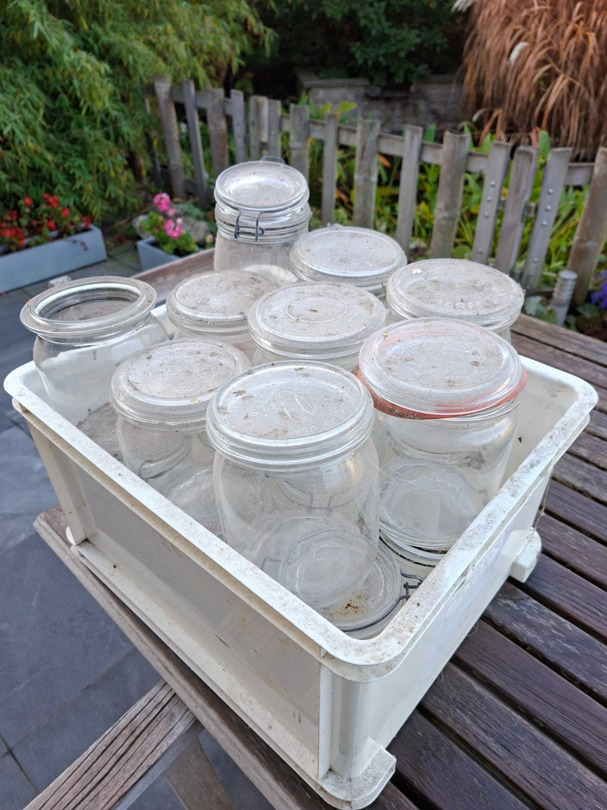 hobby keuken : glazen bokaal, Huis en Inrichting, Ophalen, Wit, Overige merken, Glas
