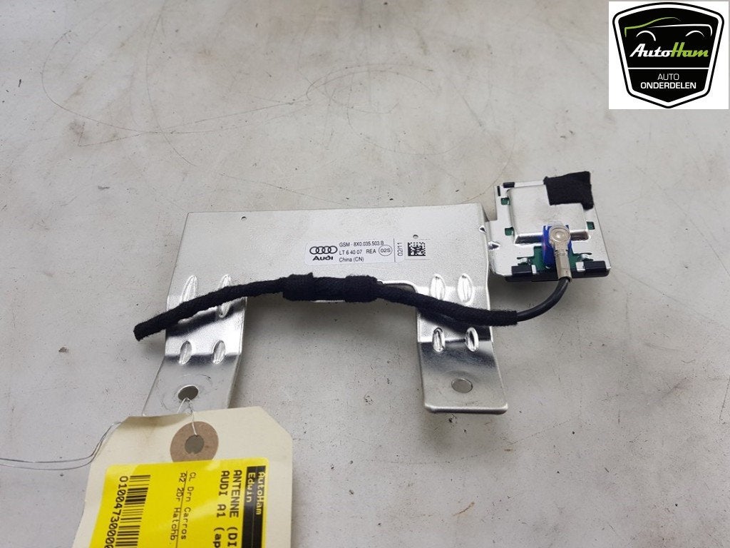 ANTENNE Audi A1 (8X1 / 8XK) (01-2010/10-2018) (|8X0035503B|), Auto-Union-Straße  1,
85057  Ingolstadt, DE, Info@audi.de, Audi