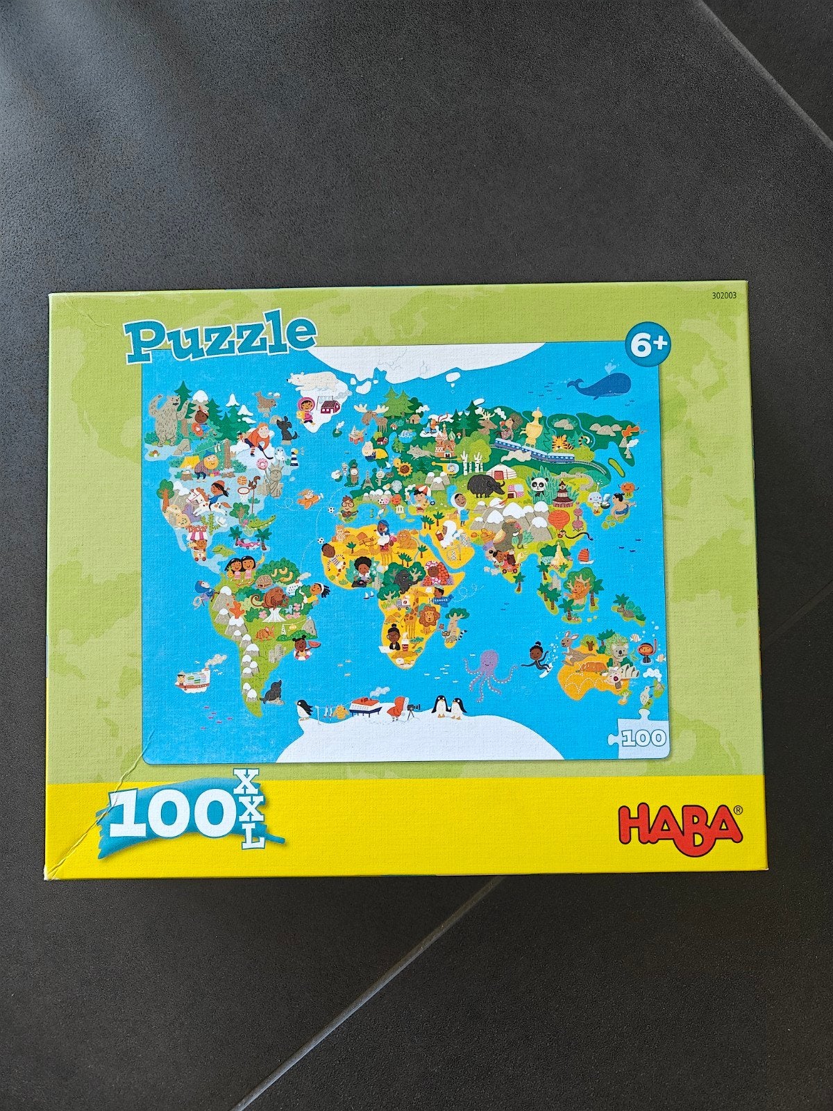 Puzzel Haba 100 stukken, Enlèvement, Plus de 50 pièces, Comme neuf, 6 ans ou plus