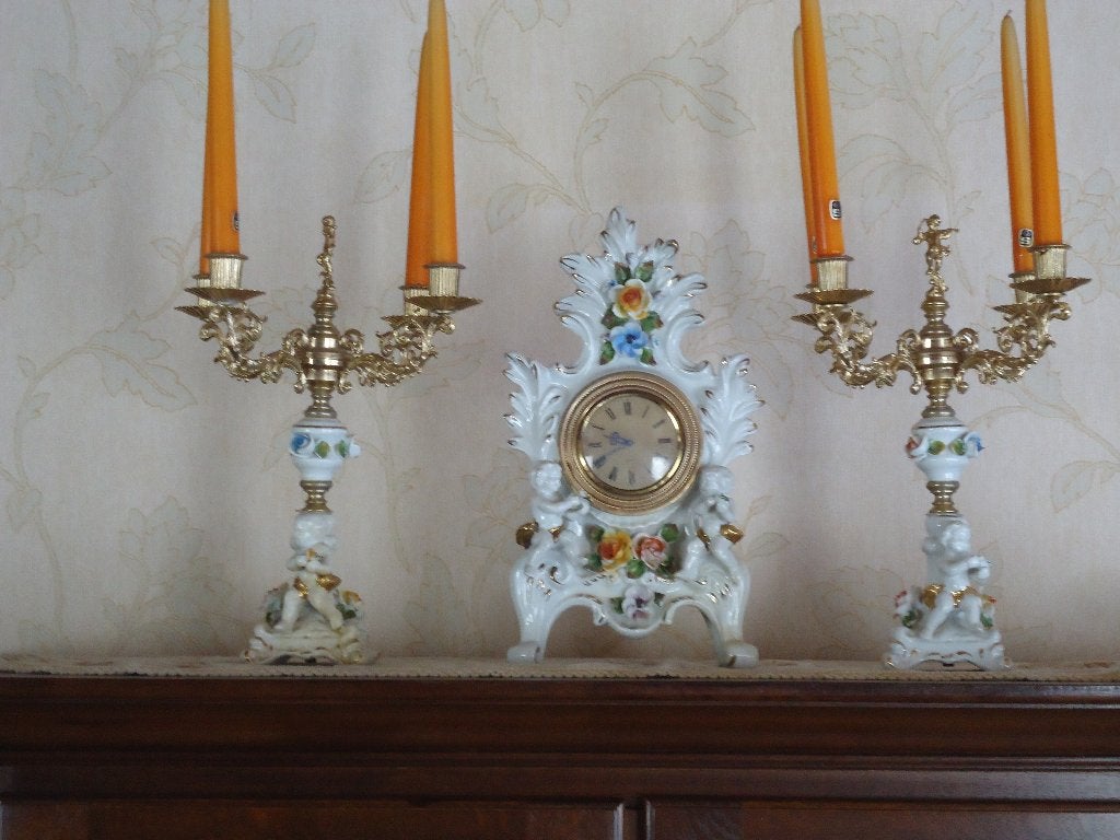schouw garnituur, Ophalen