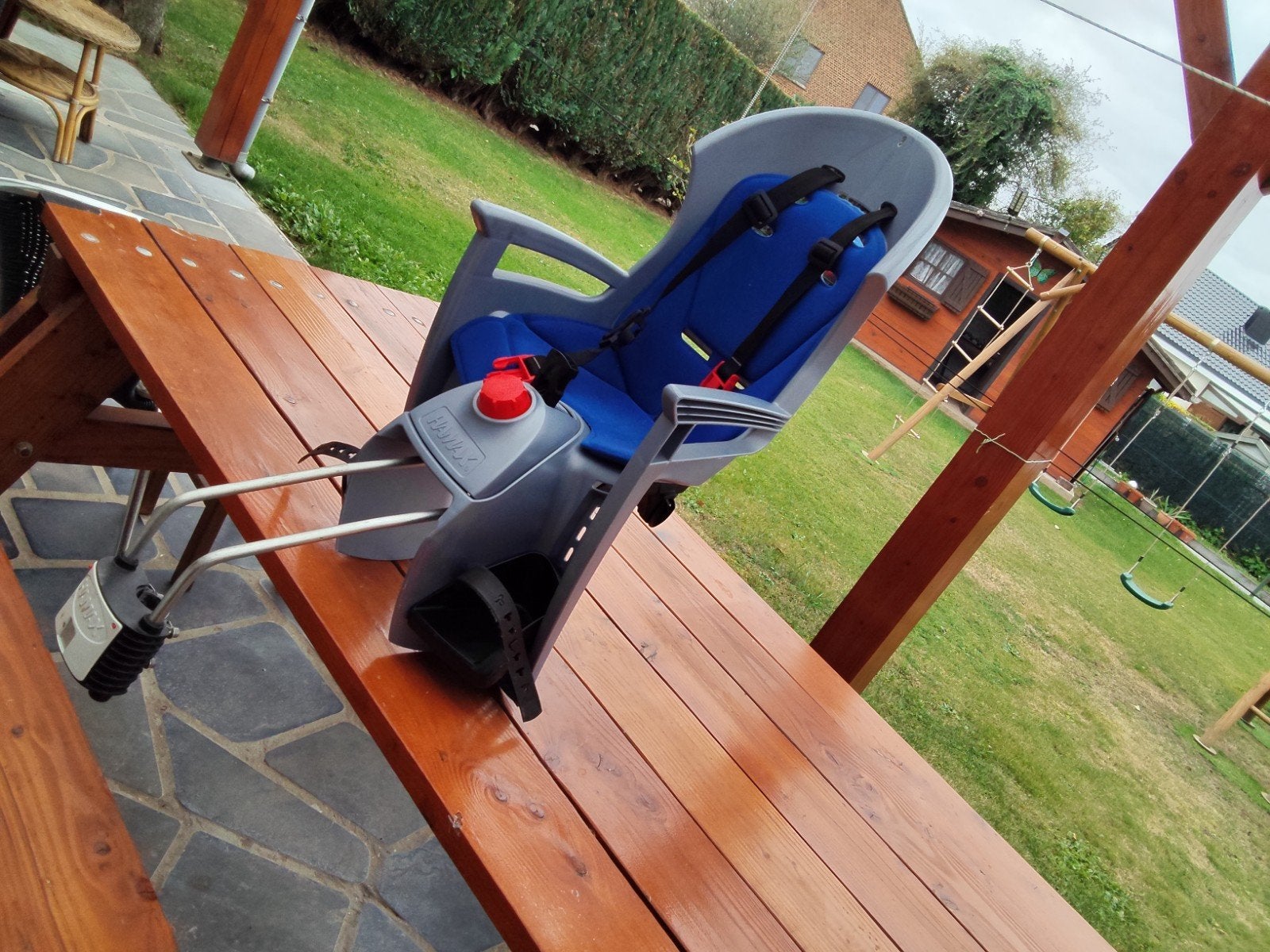 siège vélo pour enfants, Enlèvement, 0 à 18 kg, Hamax, Repose-pieds
