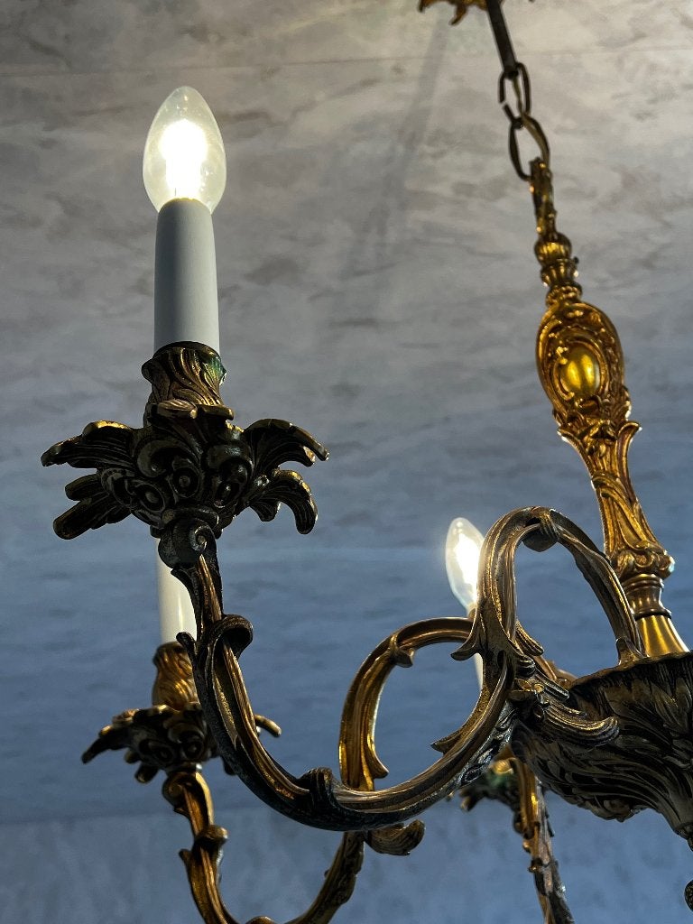 Brons luchter, Antiek en Kunst, Ophalen