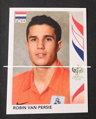 Panini/Coupe du monde 2006 Allemagne/NED/Robin Van Persie, Collections, Envoi, Neuf, Affiche, Image ou Autocollant