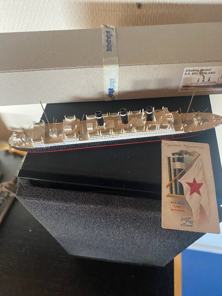 scheepsmodel RED STAR LINE, Hobby & Loisirs créatifs, Modélisme | Bateaux & Navires, Enlèvement, Comme neuf