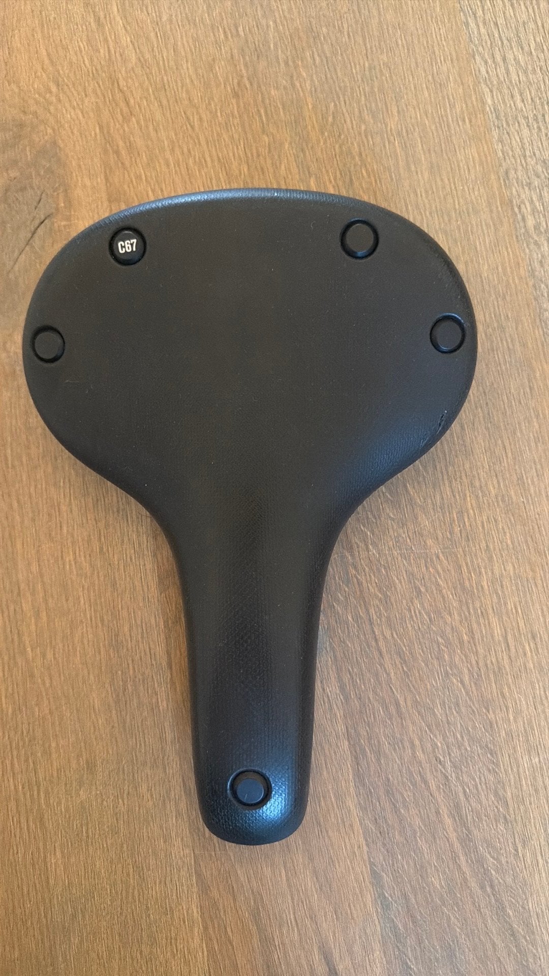 Brooks zadel C67, Fietsen en Brommers, Fietsonderdelen, Overige materialen, Nieuw, Bakfiets, Ophalen of Verzenden