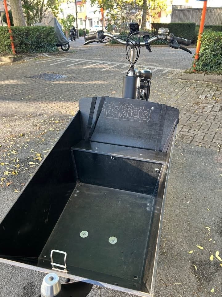Elektrische bakfiets, Fietsen en Brommers, Gebruikt, Elektrisch, 2 kinderen, Ophalen