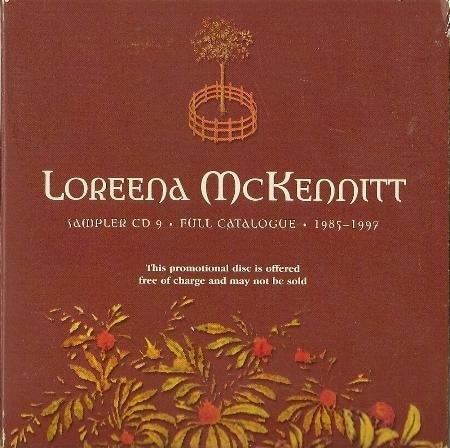 LOREENA MC KENNITT SAMPLER CD FULL CATALOGUE 1985-1997, Cd's en Dvd's, Cd's | Wereldmuziek, Verzenden, Zo goed als nieuw, Overige soorten