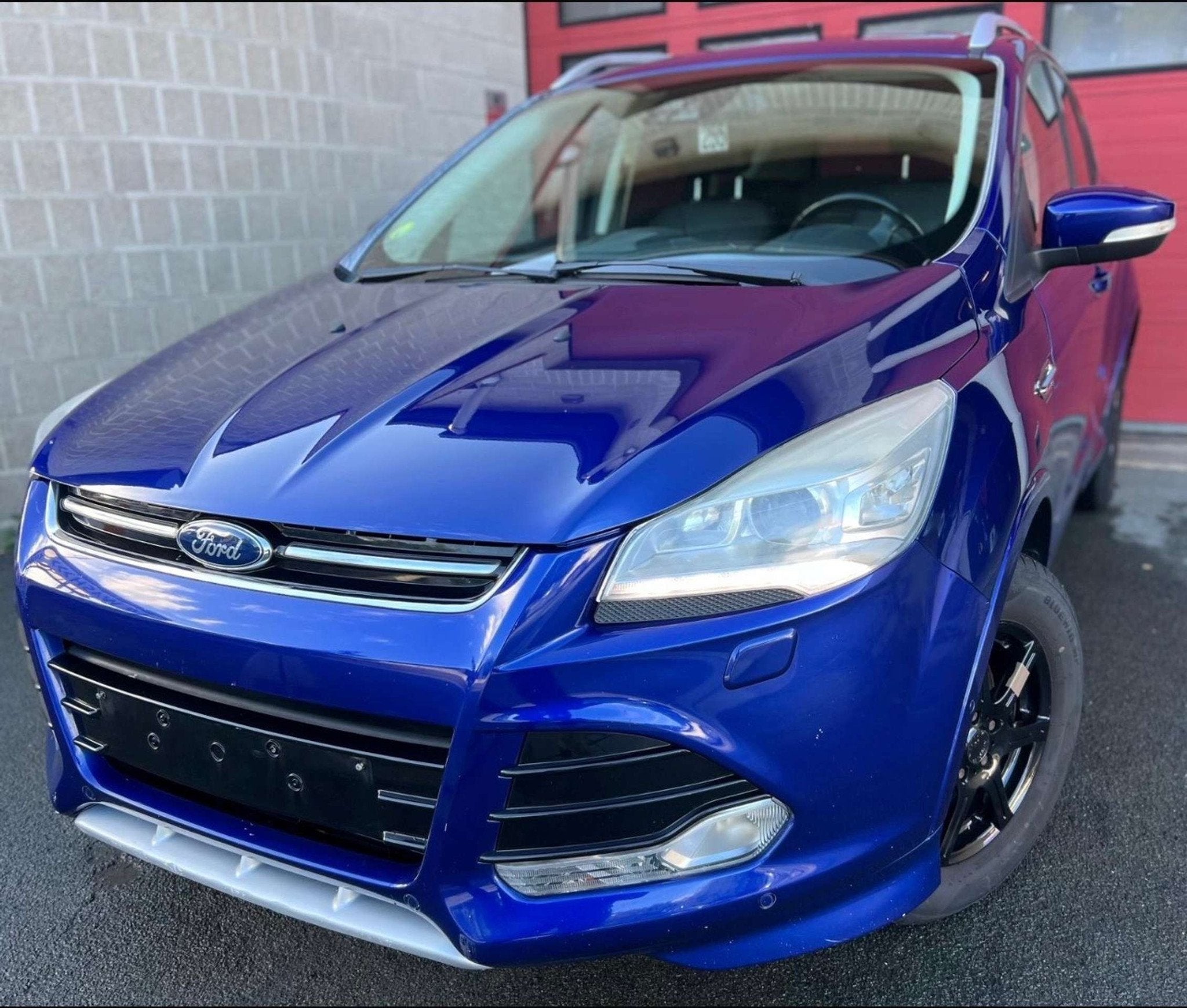 Ford Kuga 2.0 TDCi ECO 4WD Titanium (bj 2014, automaat), Auto's, Automaat, Euro 5, Gebruikt, Zwart
