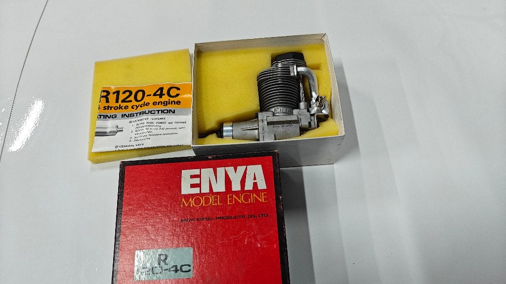 Enya R120 4C  20cc  viertakt motor, Ophalen, Nieuw, Overige typen