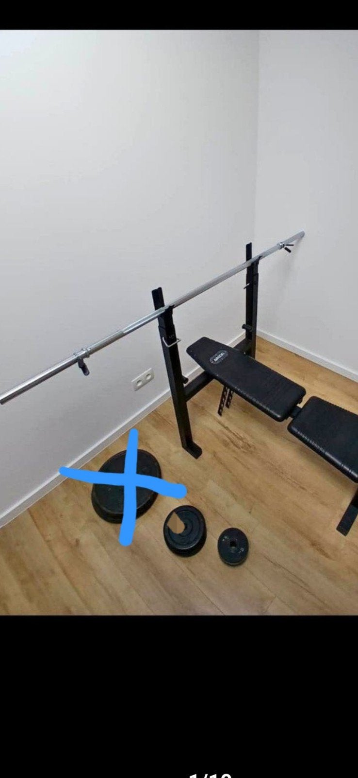 Fitnessmateriaal,transport is mogelijk, Enlèvement
