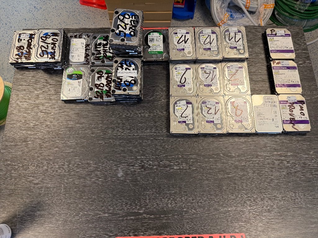 Diverse Hardeschijven 250GB tot 12 TB, Computers en Software, Harde schijven, Intern, Gebruikt, Ophalen of Verzenden, SATA