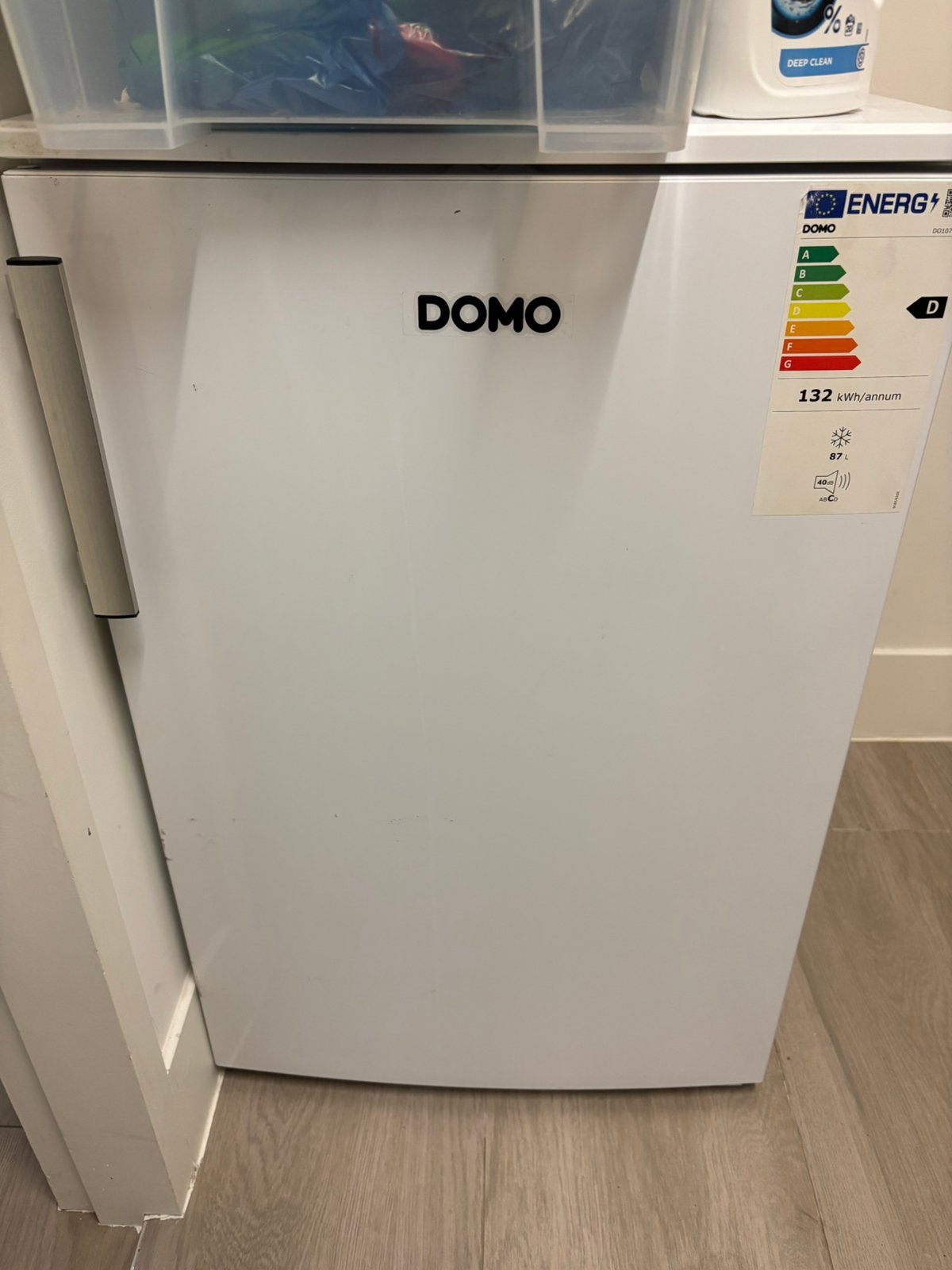 Vriezer/vrieskast te koop, Domo, 85 cm hoog, Gebruikt, Minder dan 60 cm, Ophalen, Vrieskast