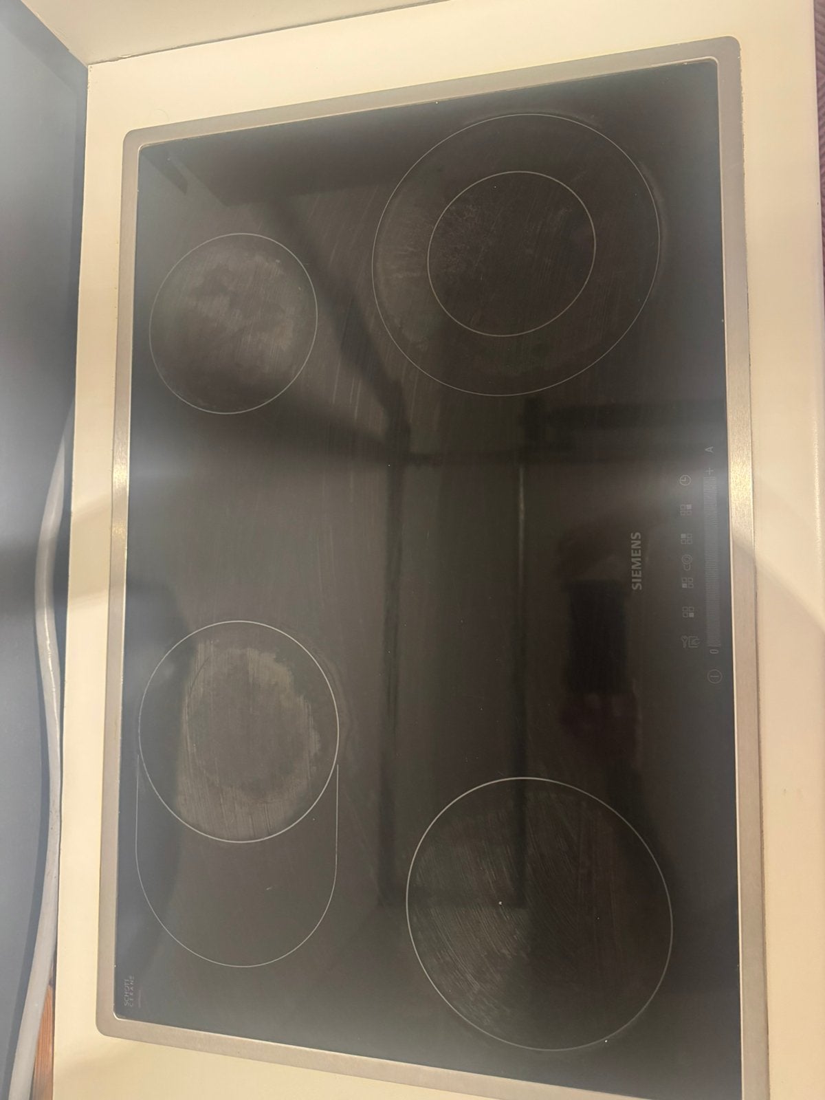 Kookplaat siemens, Ophalen, Gebruikt, 4 kookzones, Inbouw