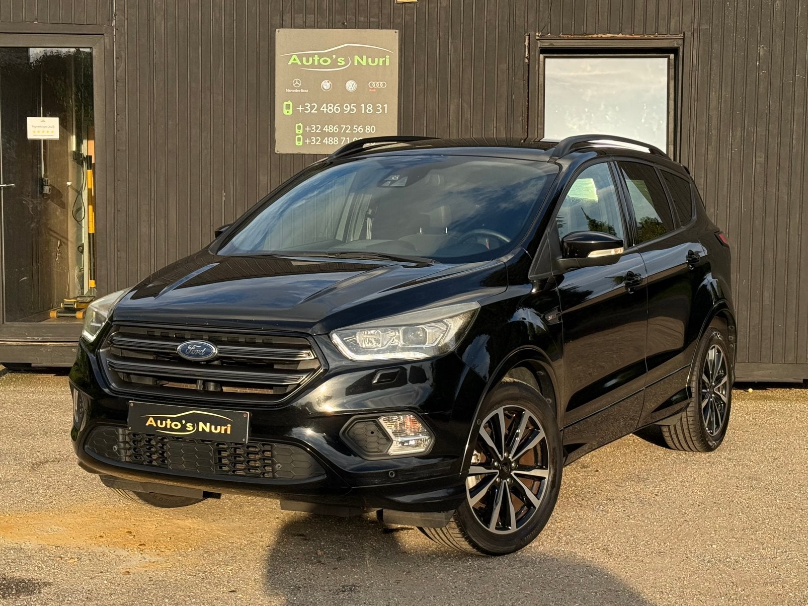 Ford kuga 1.5 st-line  benzine 2017 manueel, Autos, Cuir et Alcantara, Achat, Euro 6, Entreprise