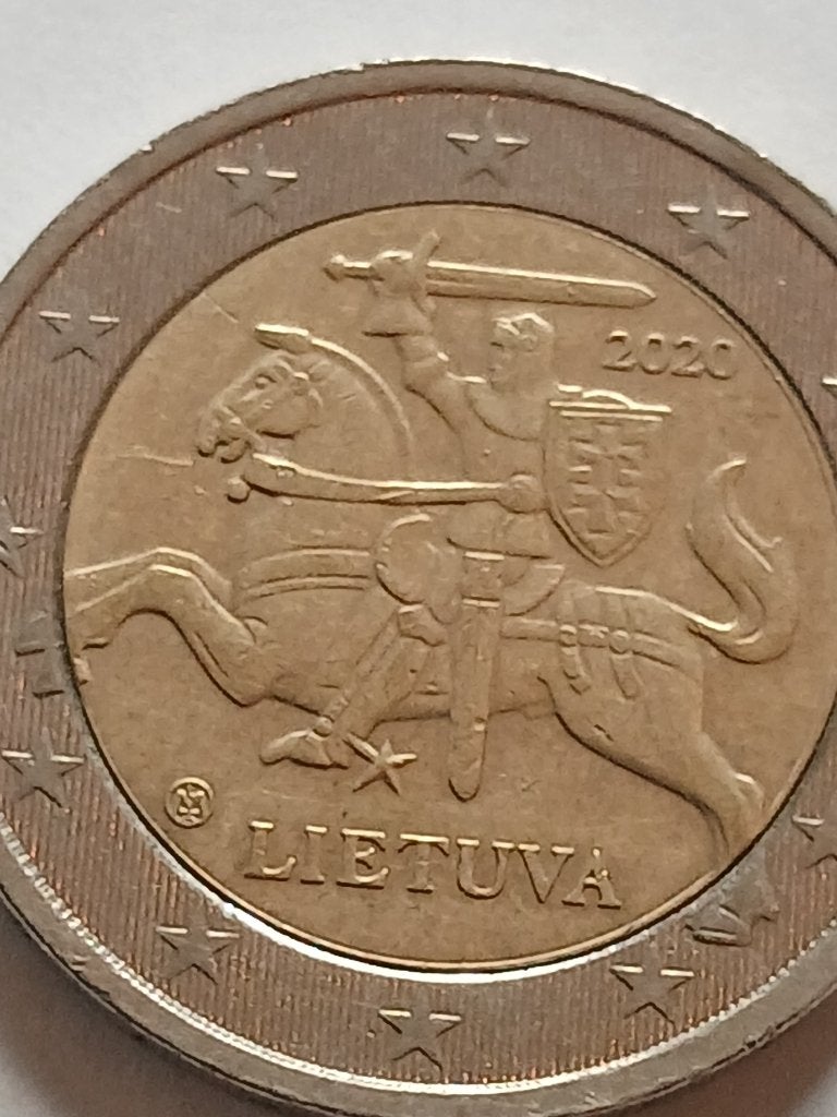 Piéce de 2 euros Lituanie 2020, Timbres & Monnaies, Enlèvement ou Envoi, Autres pays, 2 euros