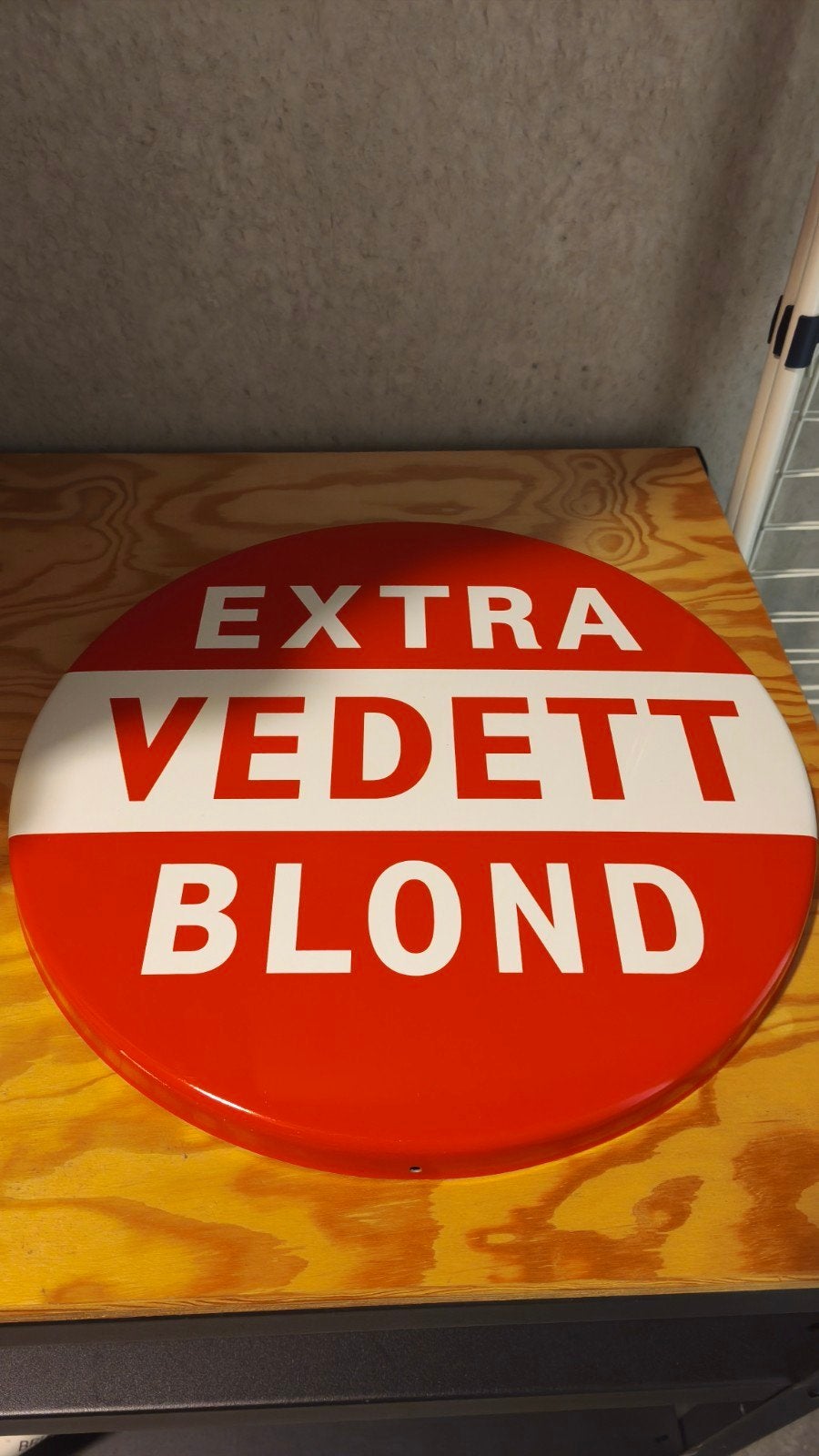 Vedett reclamebord, Verzamelen, Merken en Reclamevoorwerpen, Ophalen of Verzenden