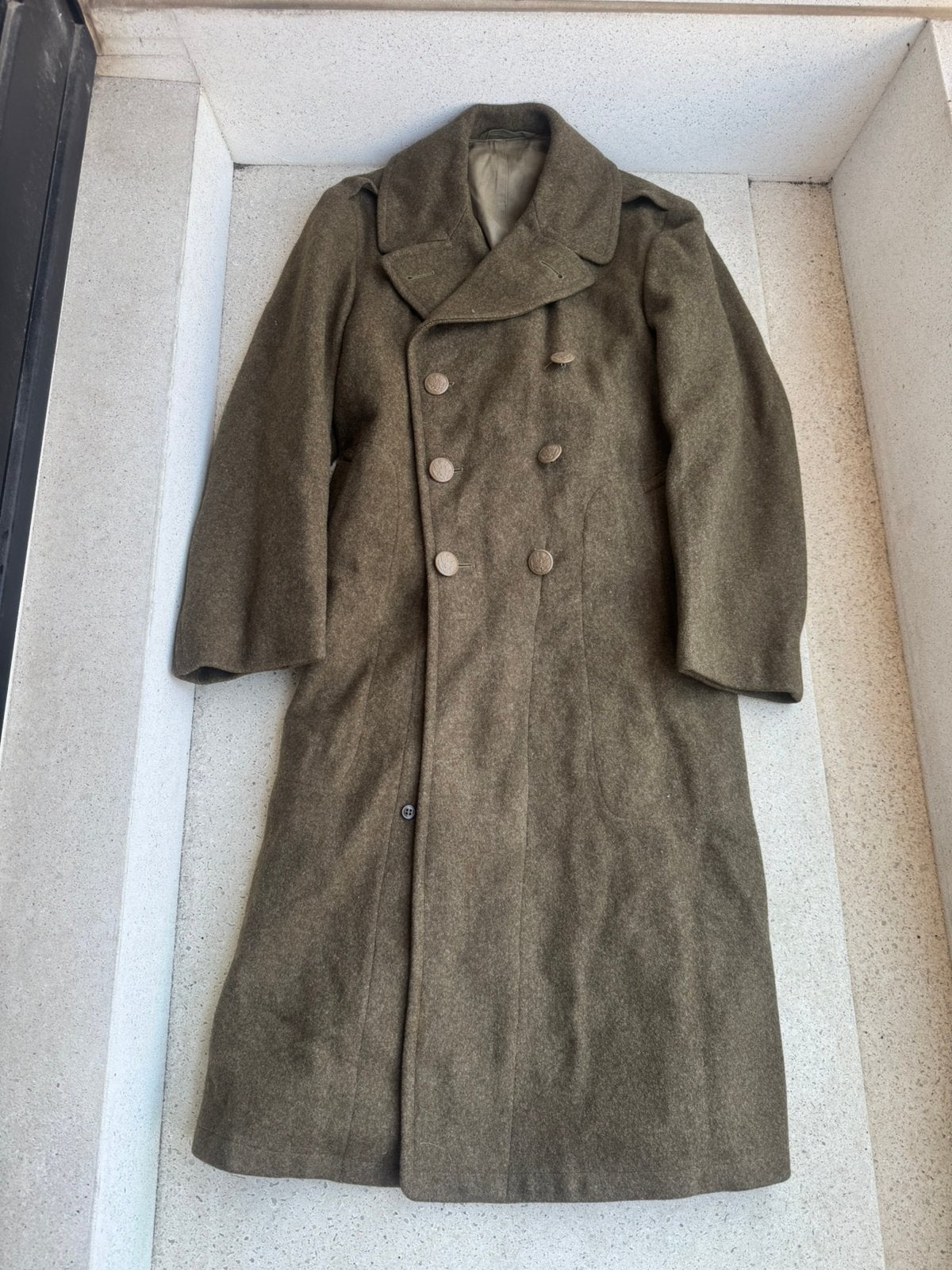 WW2 manteau Américaine 1945, Enlèvement ou Envoi