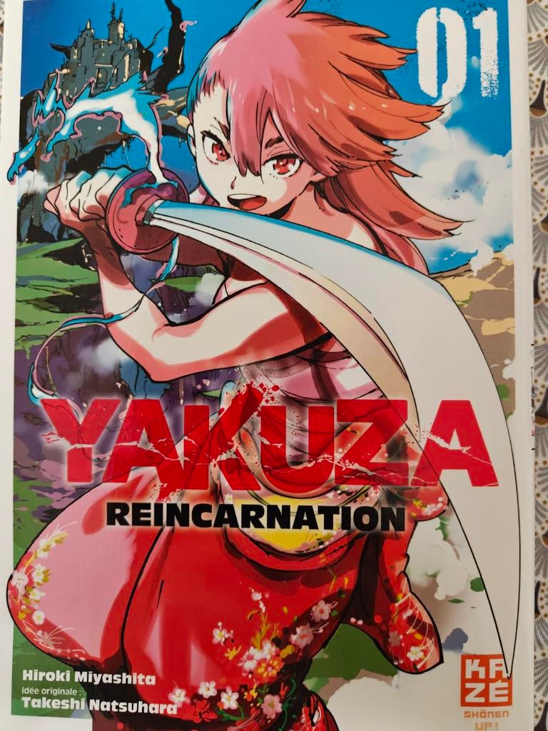 Manga yakuza reincarnation, Ophalen, Nieuw