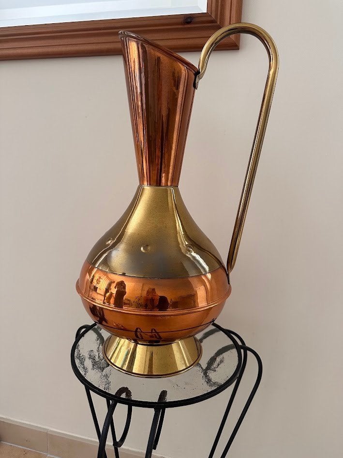 Cruche en cuivre, Enlèvement, Comme neuf, Autres matériaux