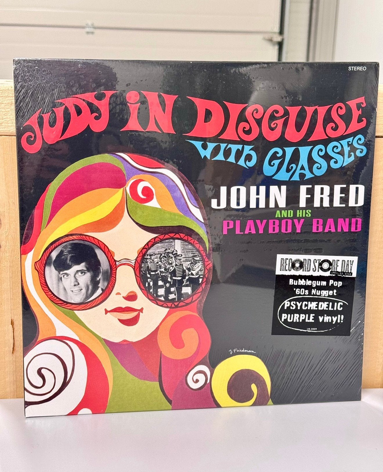 John Fred Playboy Band Judy In Disguise Glasses PURPLE vinyl, Colored vinyl, Ophalen of Verzenden, Nieuw in verpakking, LP