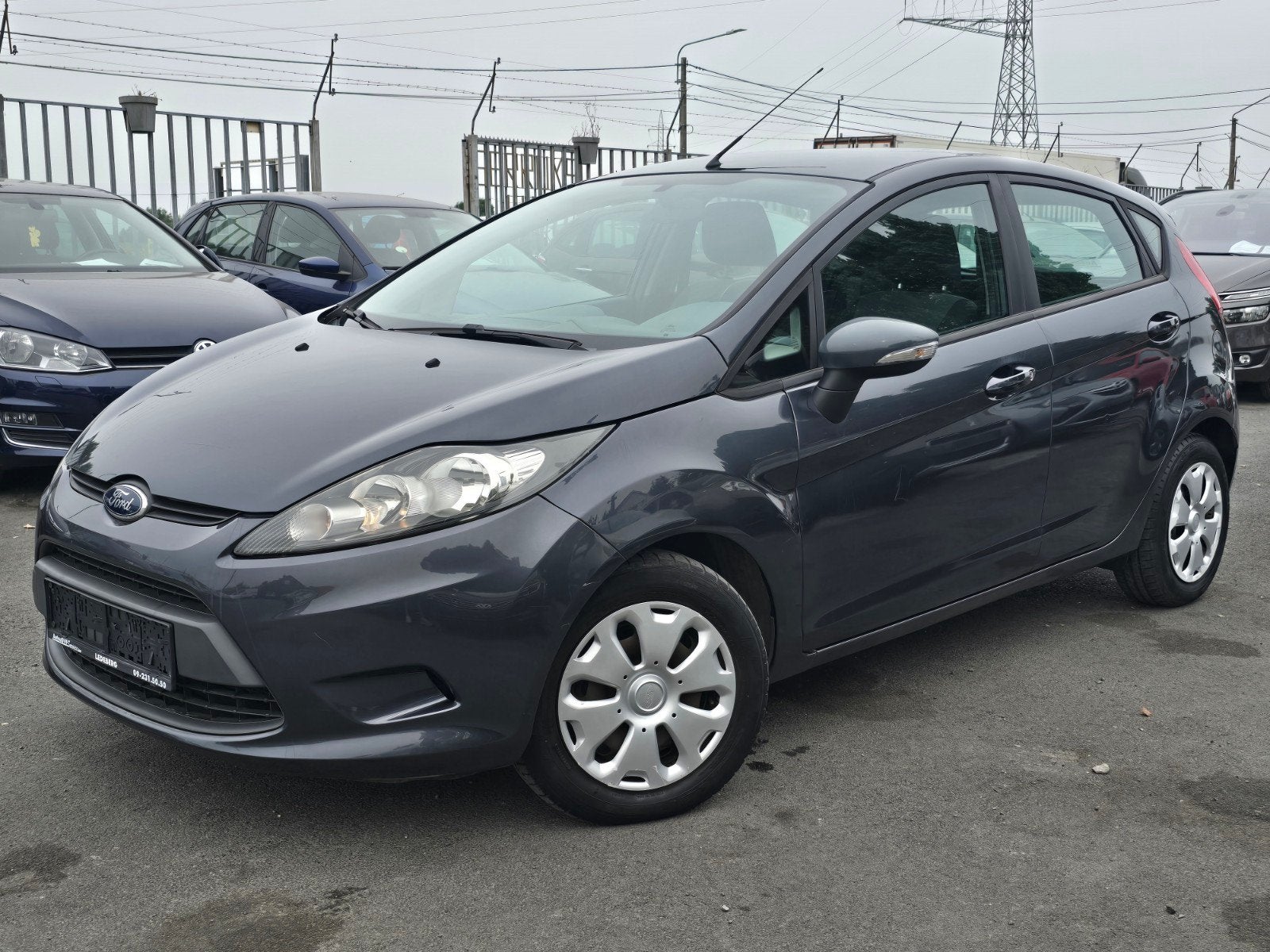 FORD FIESTA 1600CC DIESEL 02/2010 133000 KM MET AIRCO, Auto's, Ford, Voorwielaandrijving, Stof, 4 cilinders, Bedrijf