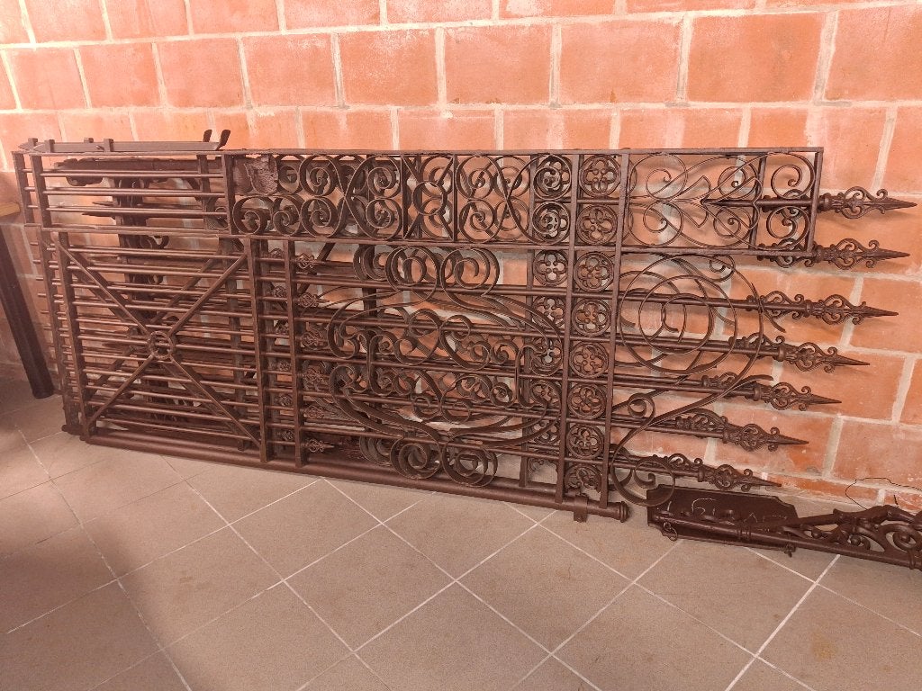 Smeedhekwerk, Ophalen, Gebruikt, IJzer, Sierhekwerk