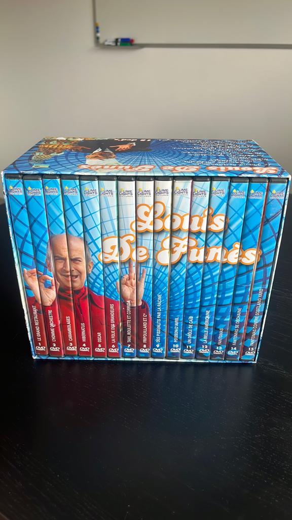 Louis De Funès DVD collectie, Cd's en Dvd's, Ophalen, Alle leeftijden, Boxset, Zo goed als nieuw