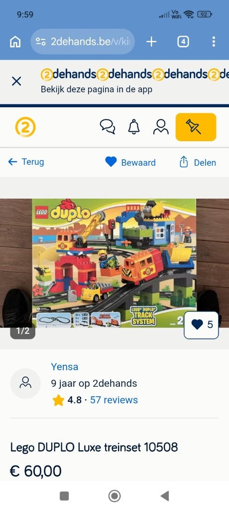 Lego, Enfants & Bébés, Neuf, Accessoire, Duplo, Complet