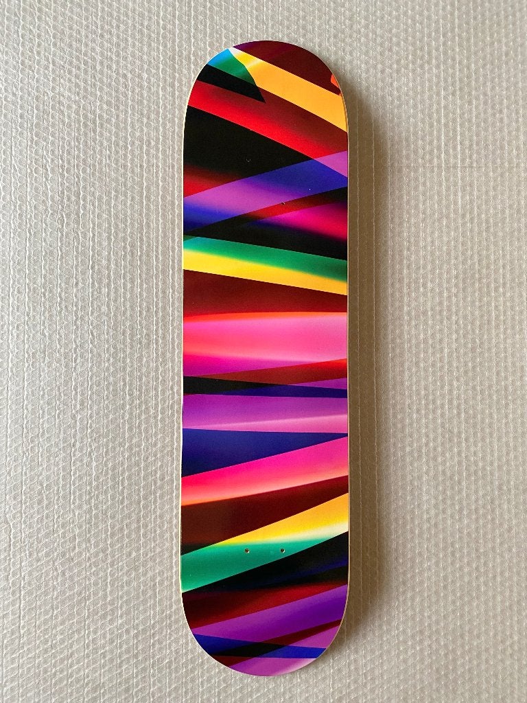 Walead Beshty x The Skateroom skateboard MOMA skate deck art, Ophalen of Verzenden